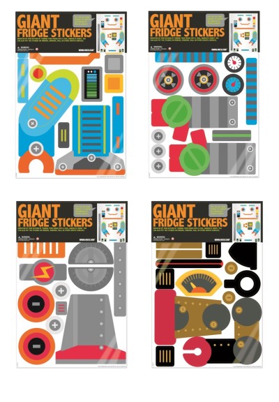 Αυτοκόλλητα Ψυγείου Γίγας