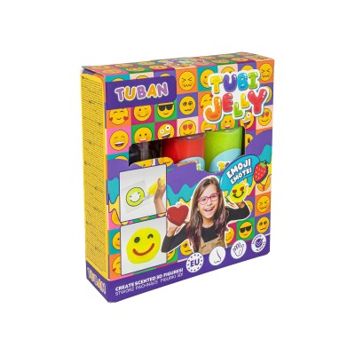 Σετ Tubi Jelly Emoji για δημιουργία 3D φιγούρων gel